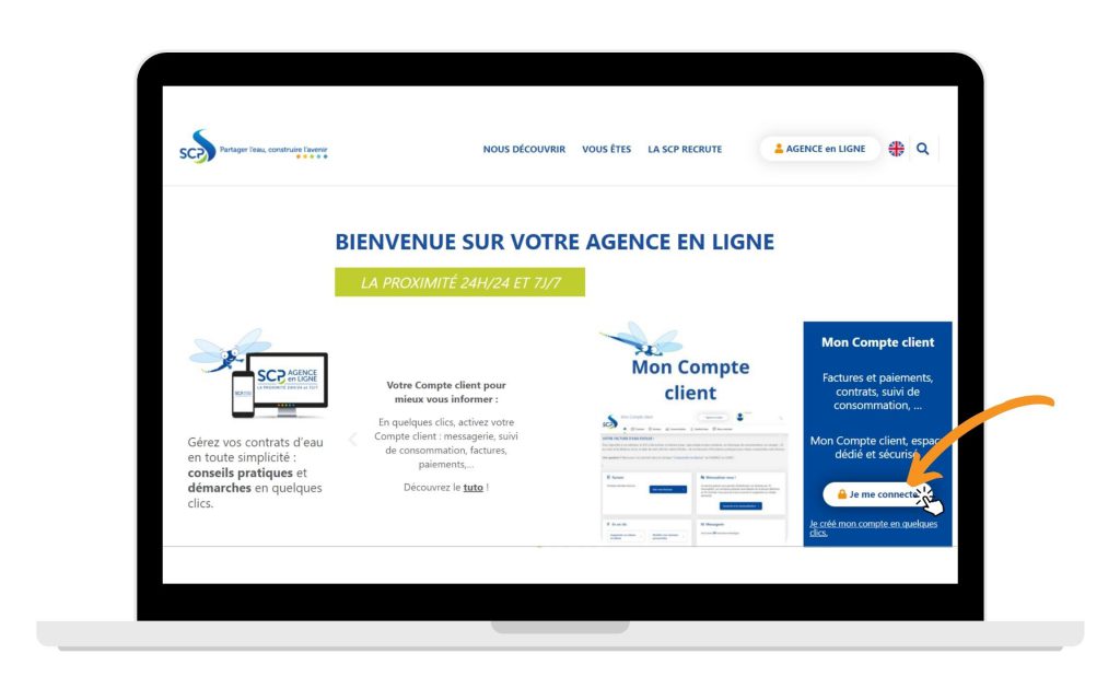 Mon compte client Société du Canal de Provence