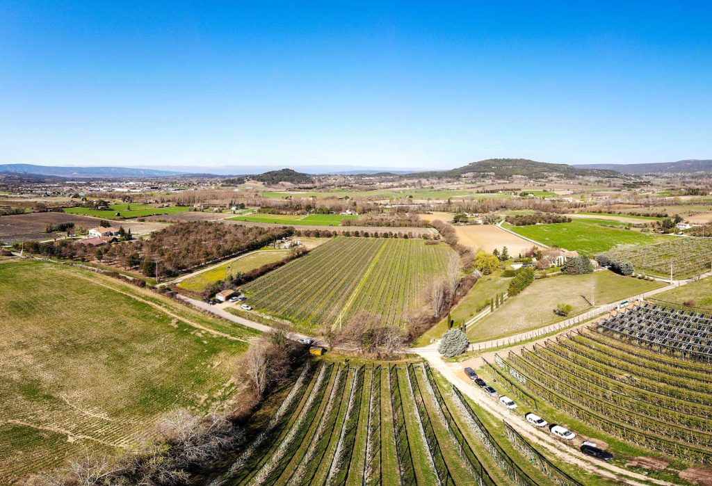 Parcelle agricole en Vaucluse (84) – Crédit photo SCP
