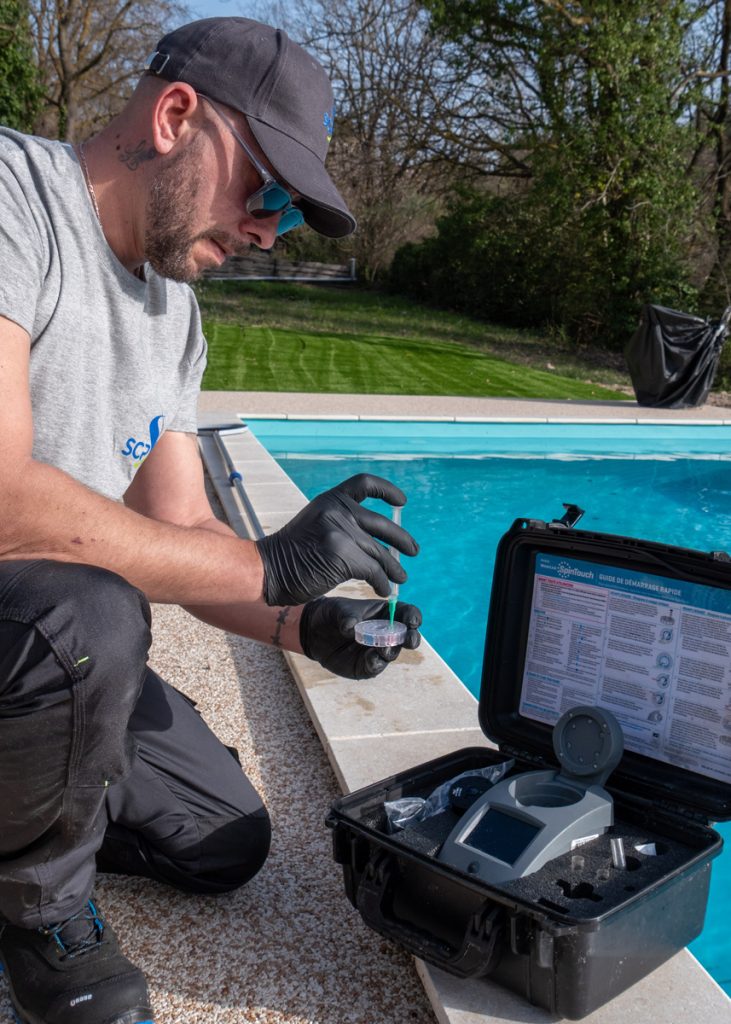 Entretien piscine chez un particulier