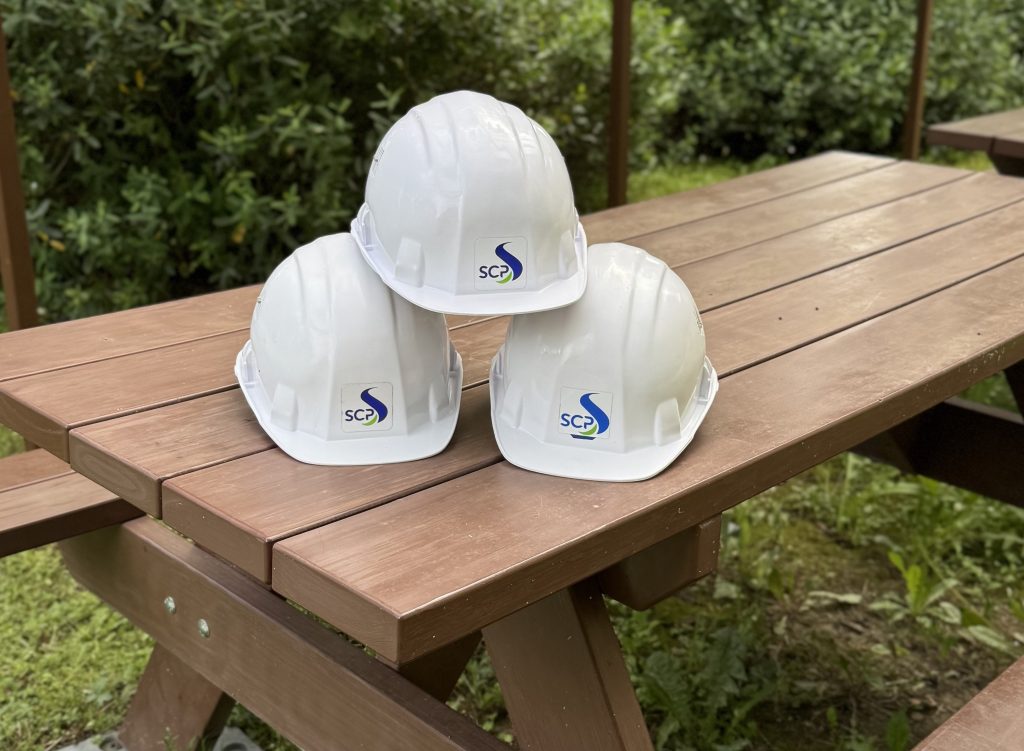 Casques SCP recyclés