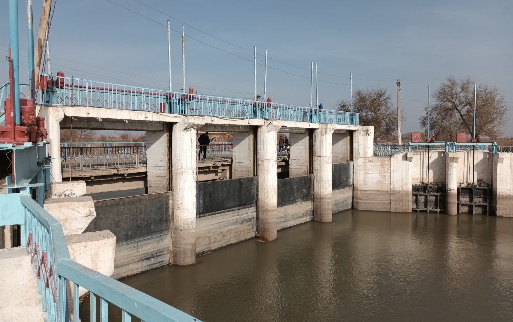 Ouvrage de régulation canal de Suenli